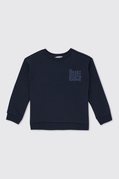 Panço Boy's Sweatshirt 2521Bb08009 Navy Blue