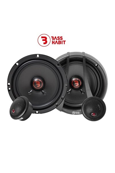 BASS HABIT Set difuzoare auto componente Rebel R165C DE 16CM, Putere 60W RMS,...