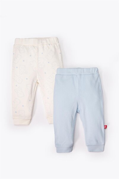 Bebetto Pants Without Socks 2-Piece (Cute Bear) Blue