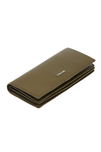 Tergan Yeşil Hakiki Deri Kadın Cüzdan - S1CB00005685-T7A