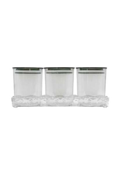 Generic Acrylic Jar Set Al-Wasam AL 10880-4