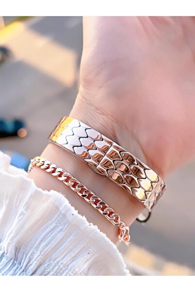 Daniel Klein Steel Cord 30 Mt Water Resistant Women's Wristwatch+Bracelet Bf.Gf.10067.6