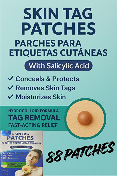 ESENLİWE Skin Tag Patches 88 Adet – Siğil Giderici Yama