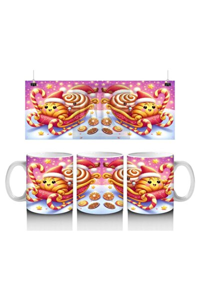 Wisdom Rain كوب على شكل قطط حلوة وقوالب بسكويت مع قبعة عيد الميلاد لمحبي الحل...