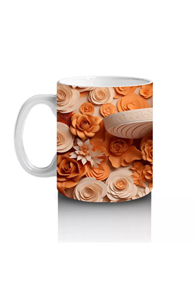 Wisdom Rain Spirit with Beige and Caramel Shades Hat – Gift Coffee Mug