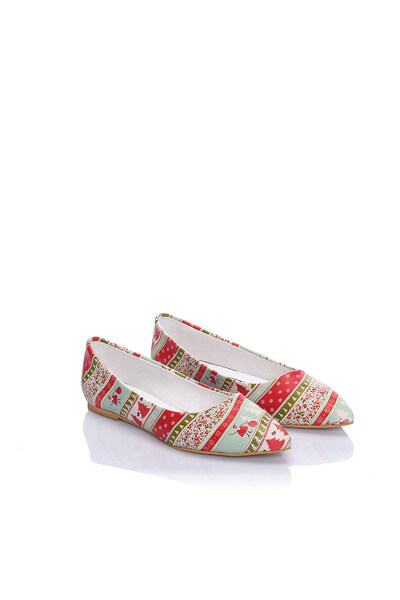 Streetfly New Year Themed Women's Ballerinas