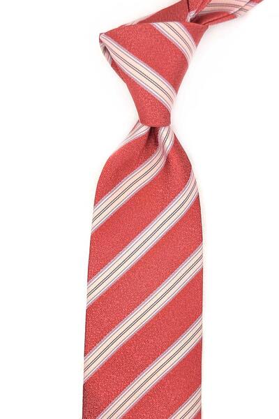 Kravatkolik Carbini Style Pomegranate Flower Italian Silk Tie Ik2090