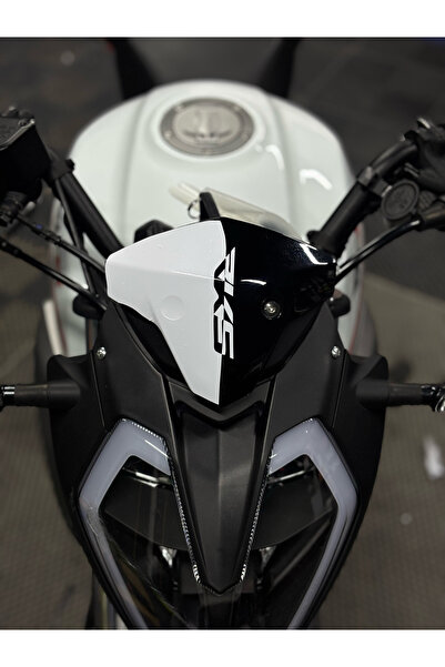 Banxtre White Color Rks Written Head Detail Sticker Label for Rks Rk125