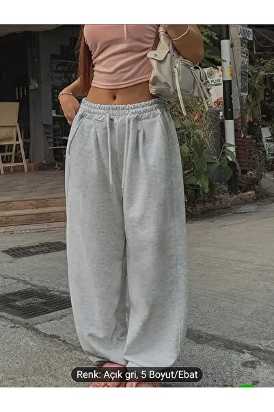 SERYY MODA ΓΚΡΙ Γυναικείο ΧΕΙΜΕΡΙΝΟ Φούτερ με Σαρωτήρια