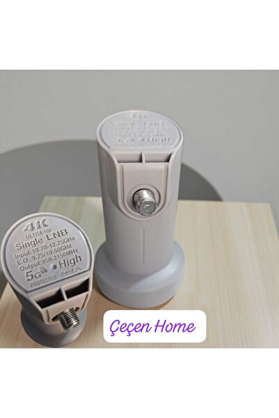 ÇEÇEN HOME Tek Çıkışlı Lnb Uydu Alıcısı Tekli Lnb Çanak Uydu Lnb F Konnektör ...