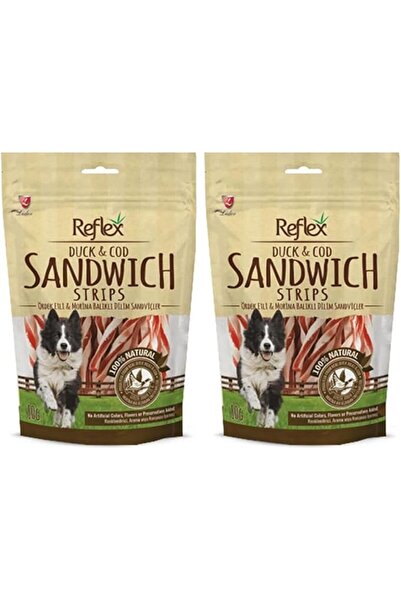 Reflex Ördekli Sandviç Çubuk Köpek Ödülü 80 Gr 2li paket