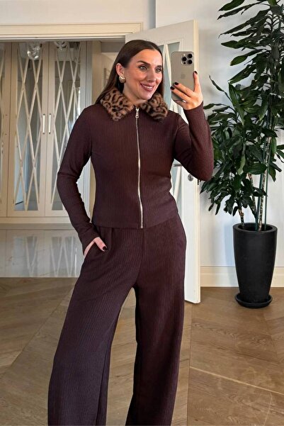 mrc Leopard Print Fur Cardigan