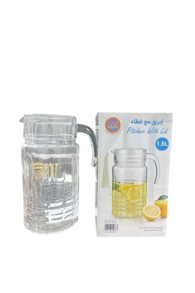 Meven Set Beauty Glass pitcher with lid Al-Wisam WS-476