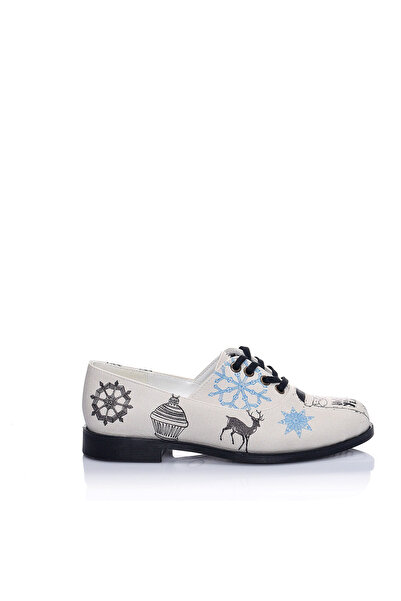Streetfly Christmas Themed Women's Oxford Shoes