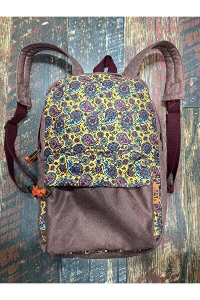 street&bagdnz Lycian Ethnic Authentic Bohemian Patterned Backpack Daily Use Travel Bag