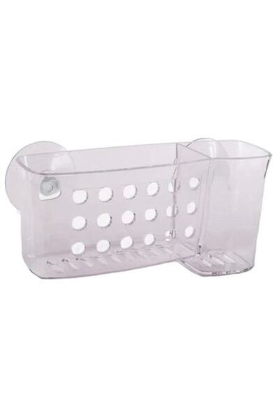 OEM Raft de baie, transparent, cu ventuze, 16 x 8 cm