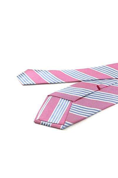 Kravatkolik Ροζ ιταλική μεταξωτή γραβάτα Pinzelli Style IΚ2110