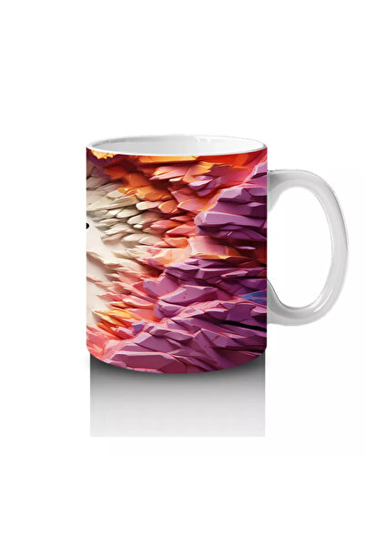 Wisdom Rain Blue Butterfly Surrounded by Bright Lights – Printed Mug