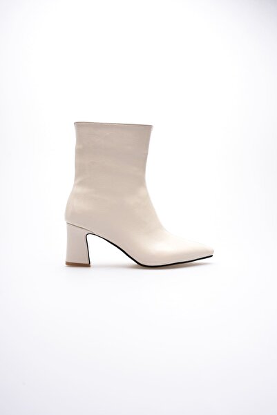 MARCHEO Γυναικείες χειμερινές μπότες με χοντρό τακούνι Nadia