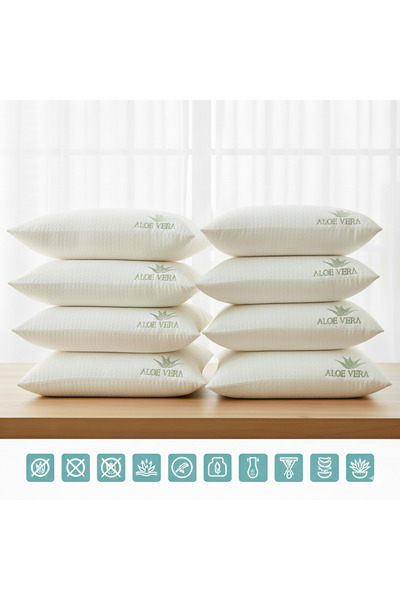 Opalin 8 adet 1200 gram aloe vera yastık ortopedik yastık