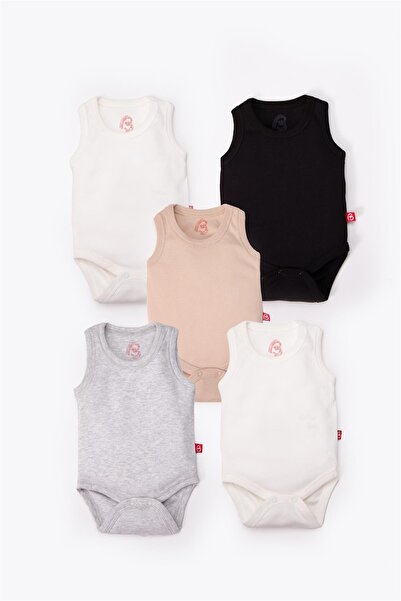 Bebetto Athlete Body 5-Piece (Always 40/1 Interlock) Black