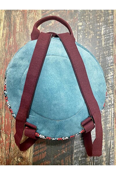 street&bagdnz Fargin Ethnic Authentic Bohemian Round Embroidered Backpack Daily Travel Waterproof Backpack