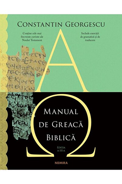 Editura Nemira Handbook of Biblical Greek (2025 edition), Constantin