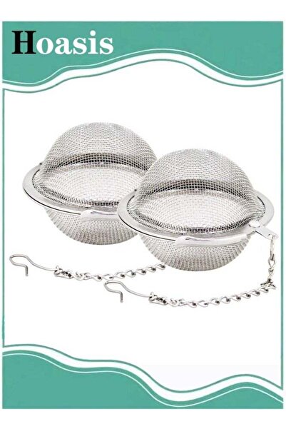Generic 2pcs Stainless Steel Mesh Tea Ball, 2.1 Inch Tea Strainers, Tea Infuser Strainer Filters for