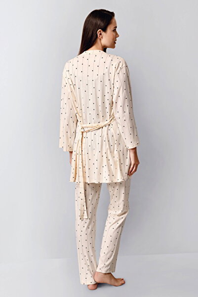 Arnetta 3436 Women's Maternity 3-Piece Pajama Set