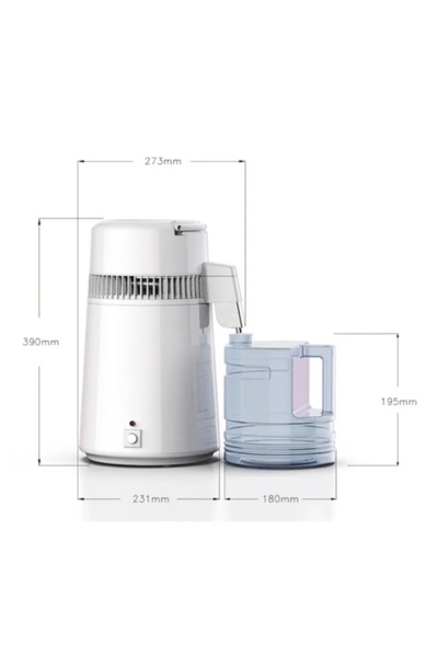 Pauco Profesional Distilator de apă pentru autoclavă, capacitate 4 l - SM-007
