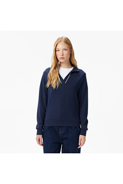 Nautica Kadın Lacivert Regular Fit Sweatshirt
