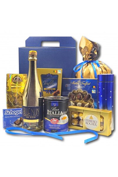 CADOURI PREMIUM Pachet cadou albastru special