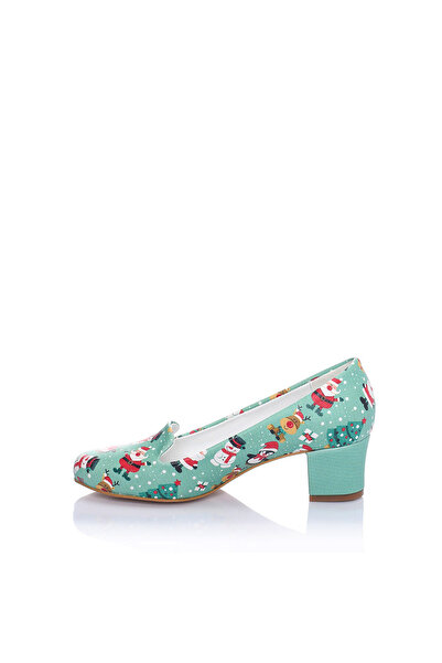 Streetfly Christmas Themed Women's Classic Heeled Shoes