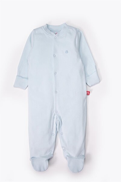 Bebetto Gloves and Booties Overalls (Always Reported Interlock) Blue