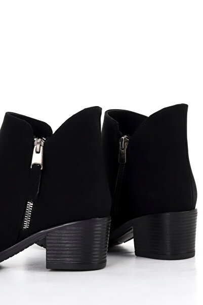 Mamito Ayakkabı Bln N250 Zippered Ankle Boots with Accessories