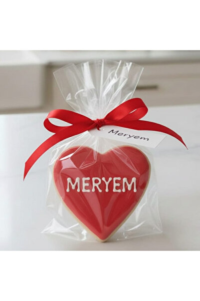 LUANA ANETA Butik Kurabiye 22 adet İsme Özel Tasarım Şeker Hamurlu Kurabiyele...