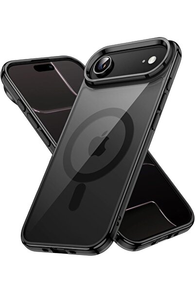 JETech جراب مغناطيسي لهاتف iPhone 17 Air، متوافق مع MagSafe، مقاوم للصدمات، ظ...