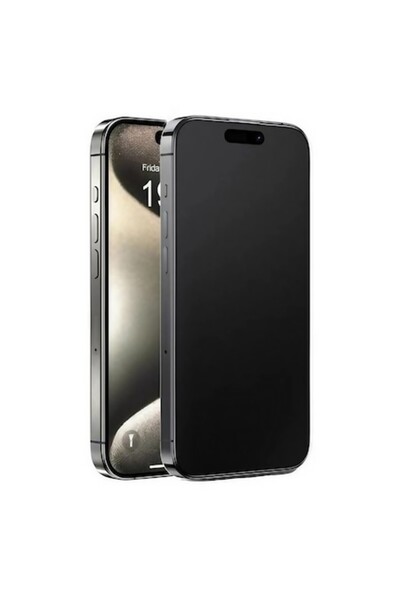 Flippy Protector de ecran pentru iPhone 15 Pro, acoperire completă din cerami...