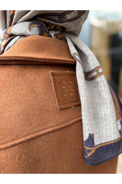 QOOQ STORE 26Fw621 Wool Women's Shirt Jacket Camel