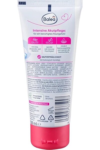 BALEA Urea Hand Cream 100 ml