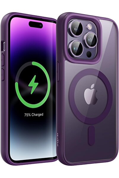 JETech Magnetic Case for iPhone 14 Pro Max 6.7-Inch, MagSafe Compatible, Shoc...
