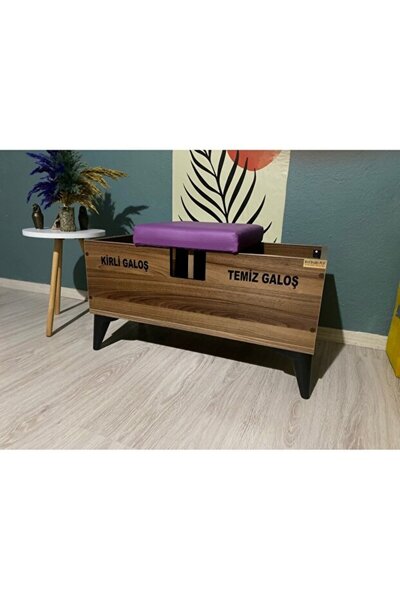 EKİN GRUP Galoşluk Galoşpufu Modern Sandıklı Puf Galoşstandı