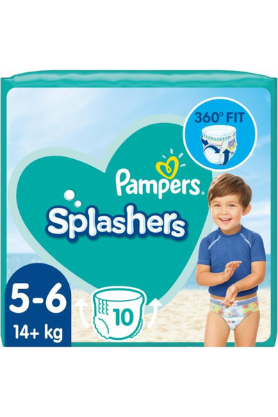 Pampers Scutece chilotel Apa - Bazin, Piscina,Strand, Mare,Pampers Splashers Marimea 5, 14+ kg, 2 x 10 buc