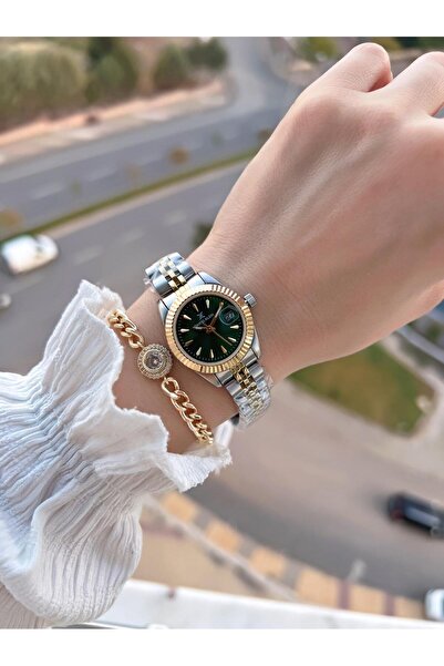 Daniel Klein 2 Years Warranty Jubile Cord 3 Atm Water Resistant Women Wristwatch+Bracelet F.Z.10030.5