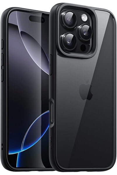 JETech جراب لهاتف iPhone 16 Pro مقاس 6.3 بوصة، غطاء ممتص للصدمات مقاوم للصدما...