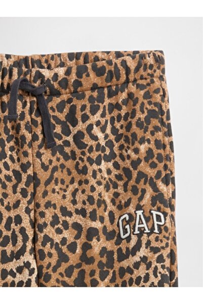 GAP Кафяви панталони с лого за момичета
