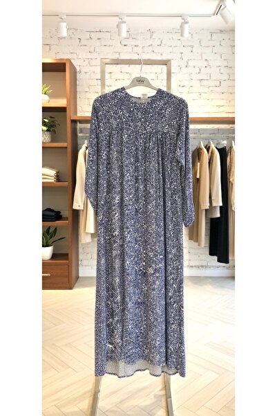 fariza tekstil Wide-Cut Hijab Dress with Drawstring Robe