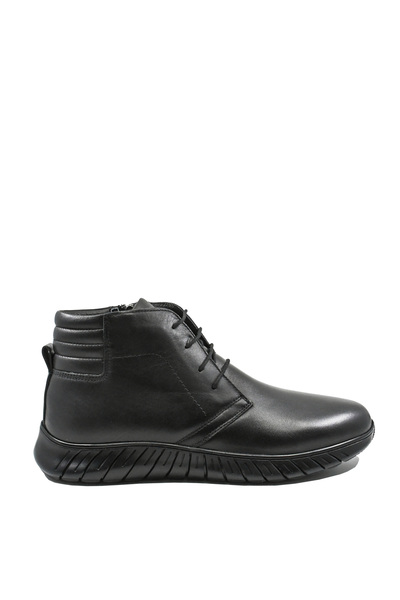 GORETTI men's black leather boots, classic style (GOR 1948)