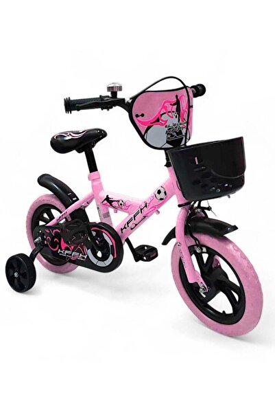 Generic 14-inch children's bike with training wheels (ages 4-7)