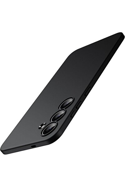 JETech جراب قصة ضيقة لهاتف Samsung Galaxy S25 FE (أسود)